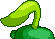 Shiny Chapebaya's back sprite in Pokémon Quartz