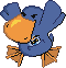 Oceadino's front sprite in Pokémon Quartz