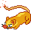 Shiny Rallama's front sprite in Pokémon Quartz