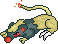 Shiny Roellama's front sprite in Pokémon Quartz