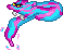 Shiny Titallama's front sprite in Pokémon Quartz